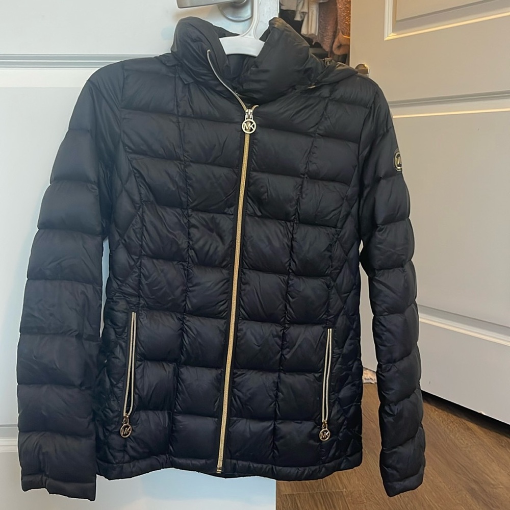 Michael Kors Black Puffer Jacket